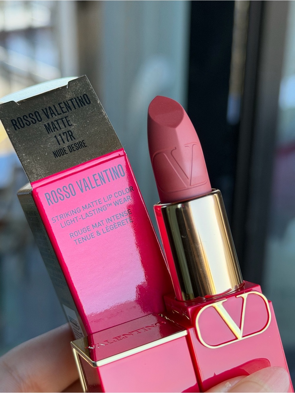 Valentino Rosso Valentino Matte Lipstick - 117R Nude Desire